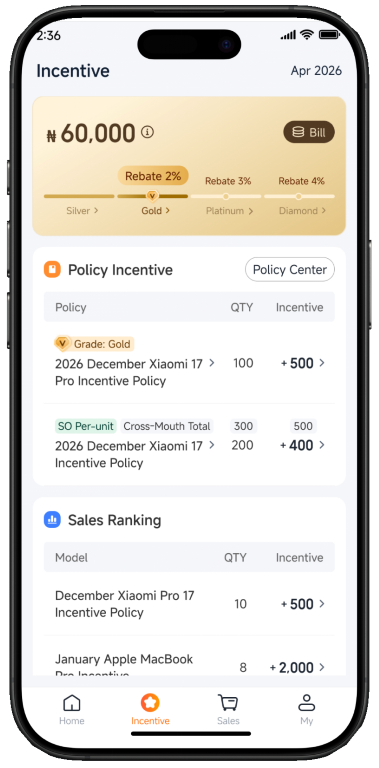 Store Incentive screenshot 1
